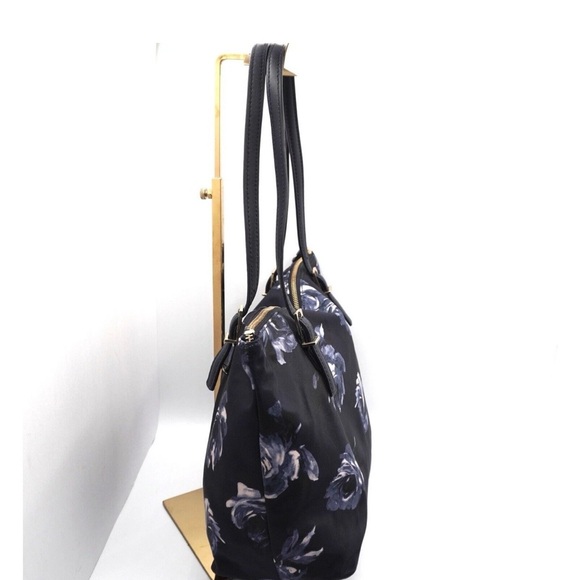Kate Spade New York nylon leather trimmed floral tote - Picture 3 of 6